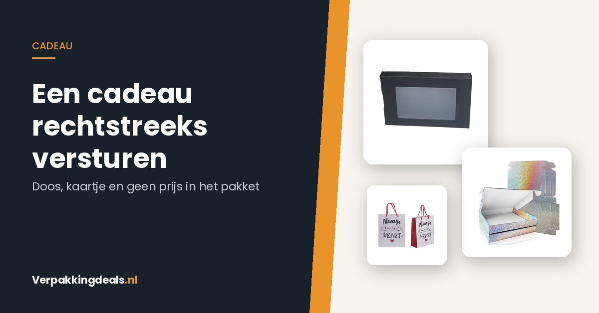 Een cadeau rechtstreeks naar de ontvanger sturen
