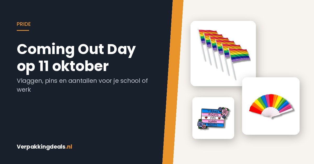 Coming Out Day op 11 oktober: zo pak je het aan op school, werk of vereniging