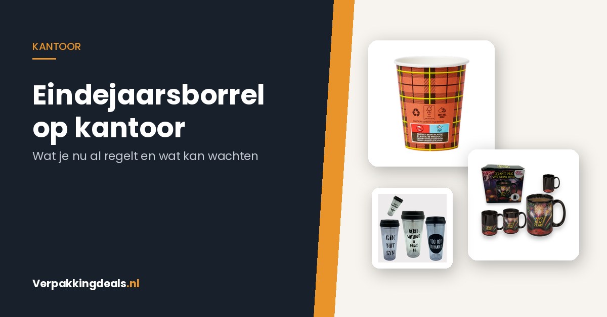 Eindejaarsborrel op kantoor: wat je nu al regelt en wat kan wachten