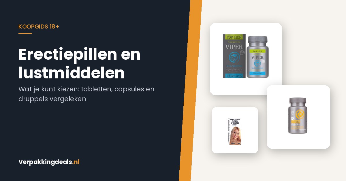 Potenzpillen, Lustmittel und Love Drops: Einkaufsratgeber