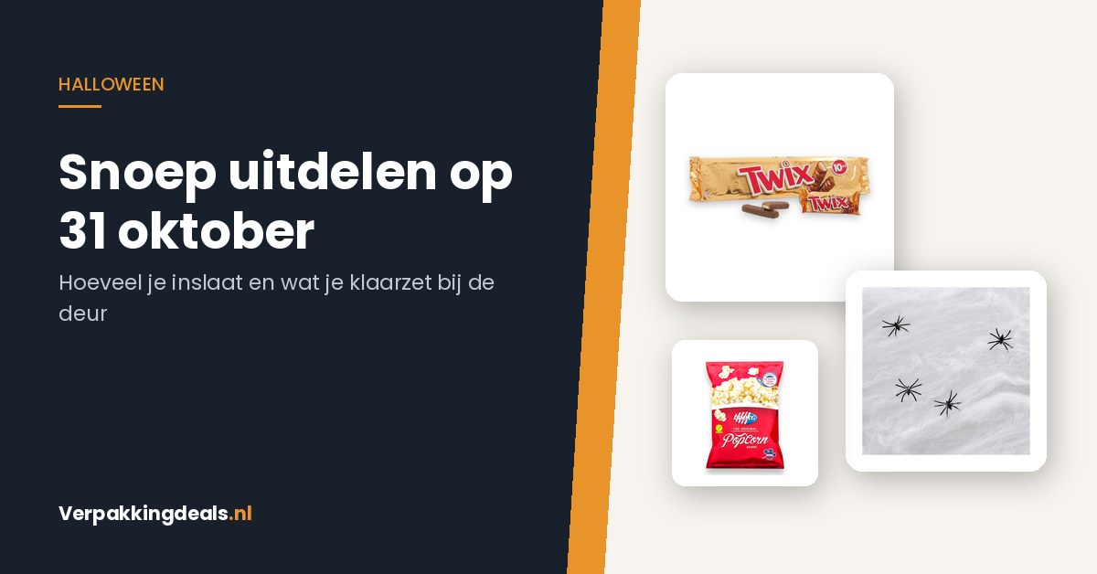 Snoep uitdelen op 31 oktober: hoeveel je inslaat en wat je klaarzet bij de deur