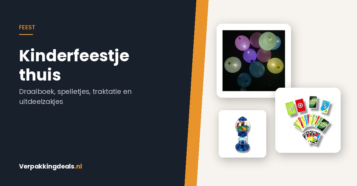 Kinderfeestje thuis: draaiboek, spelletjes en uitdeelzakjes