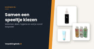 Flacons toy cleaner, glijmiddel op waterbasis en een set massageolie in verpakking