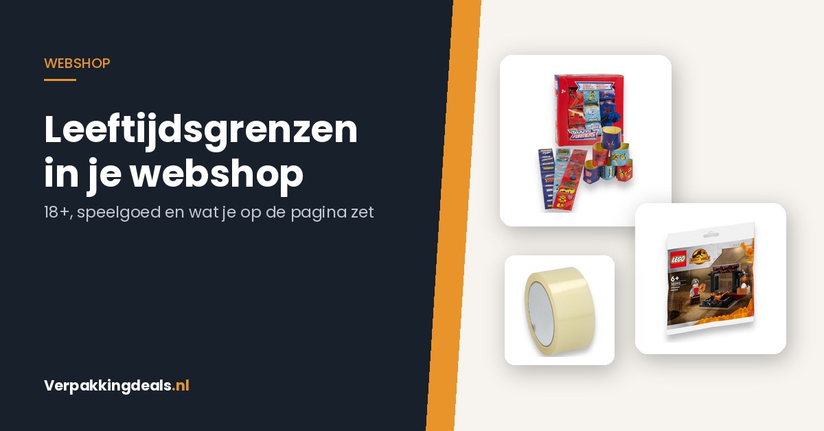Leeftijdsgrenzen en waarschuwingen in je webshop: wat je klant moet zien vóór hij bestelt