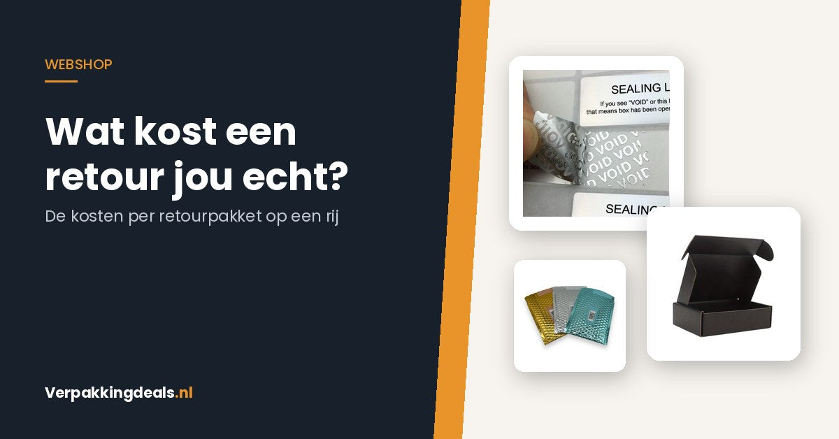Wat kost een retour jou echt? Zo reken je de kosten per retourpakket uit