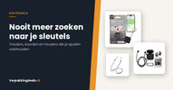 Bluetooth sleuteltracker, anti-verlies koord voor oordopjes en siliconen accessoireset met karabijnhaak