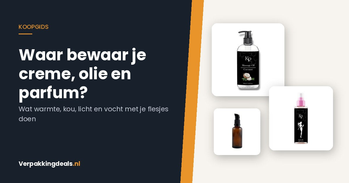 Wo bewahrst du Creme, Öl und Parfum auf? Was Wärme, Kälte, Licht und Feuchtigkeit mit deinen Flakons anstellen