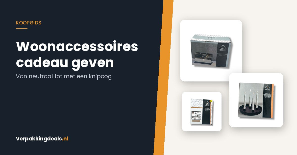 Woonaccessoires cadeau geven: van neutraal tot met een knipoog