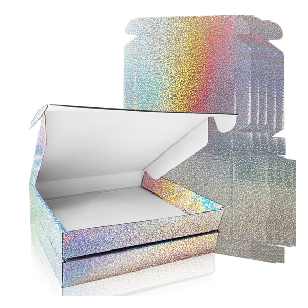 Holografische verzenddoos 20x13x3 cm