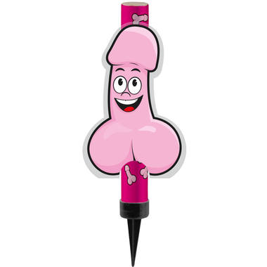 Make your cake moment unforgettable with the Candle/Fontijn for Cake with Big Willy