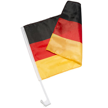 Deutsche Autofahne 30x45 cm mit Clip
