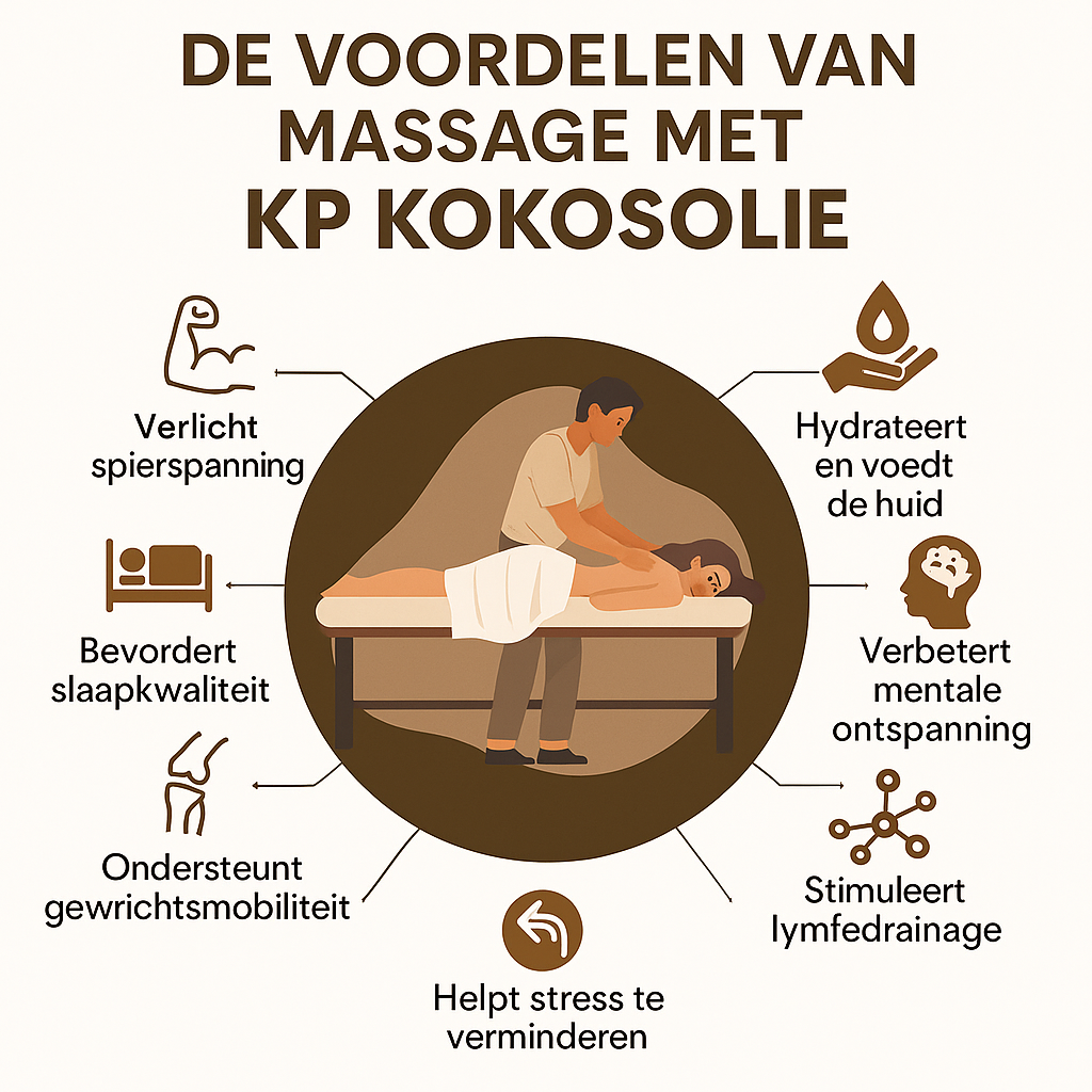 Kokos Massageolie – Voedend & Tropisch – 250ml