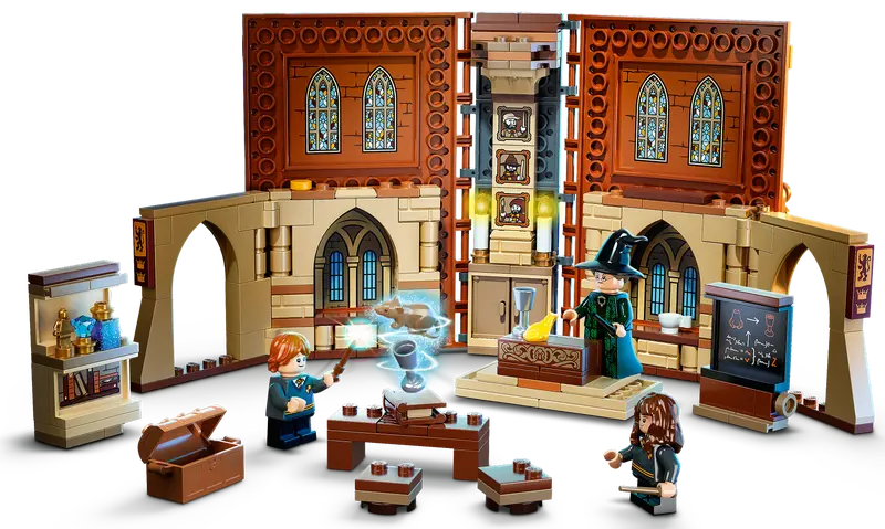 LEGO Harry Potter Zweinstein Moment Transfiguratieles Set 76382