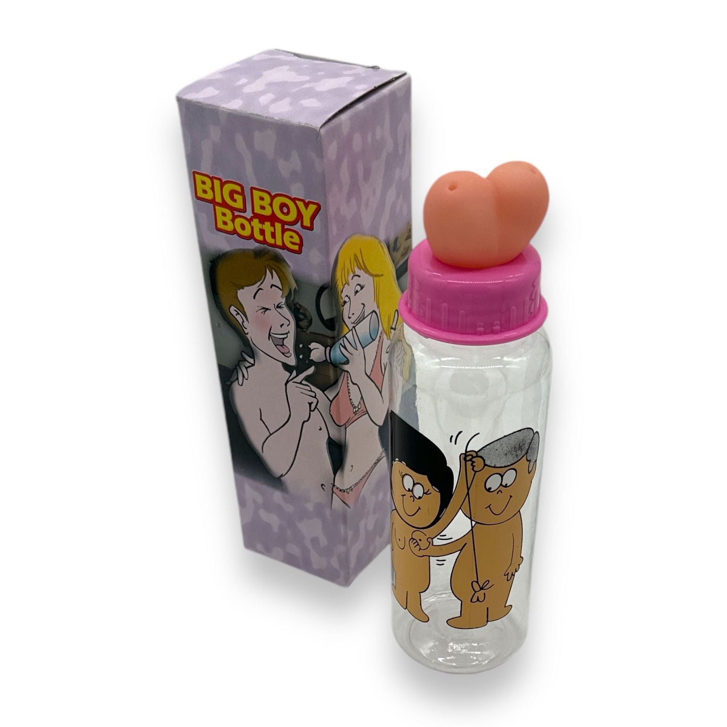 Big Boy Boobie Fles - Grappig Cadeau voor Feesten