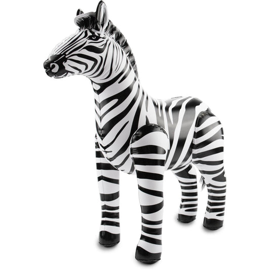 Opblaasbare Zebra - Dé Blikvanger voor Elk Feest