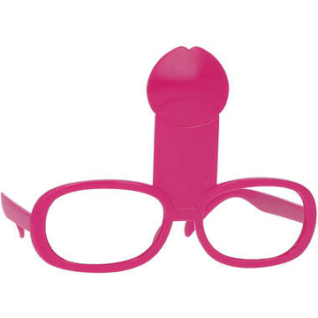 Grappige Bril met Piemel Roze