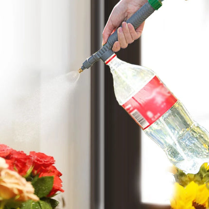 Gardening Watering Can Beverage Bottle - High Pressure Manual Spray Nozzle for Versatile Use