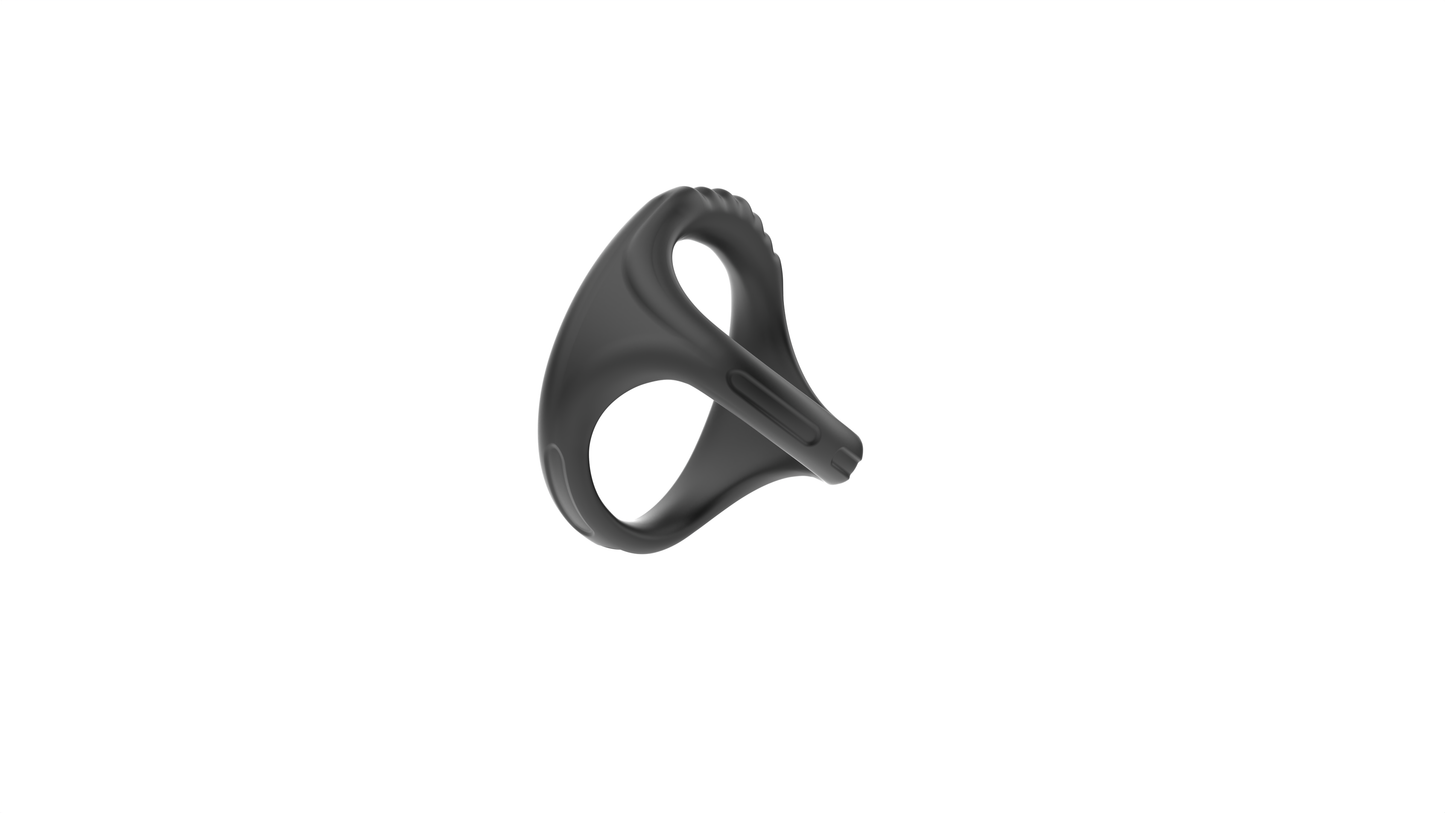 3-in-1 Cockring – Erectiesteun, Ballenband & Perineum Stimulation