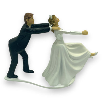 Wedding Cake Figurine - Loving Man & Woman