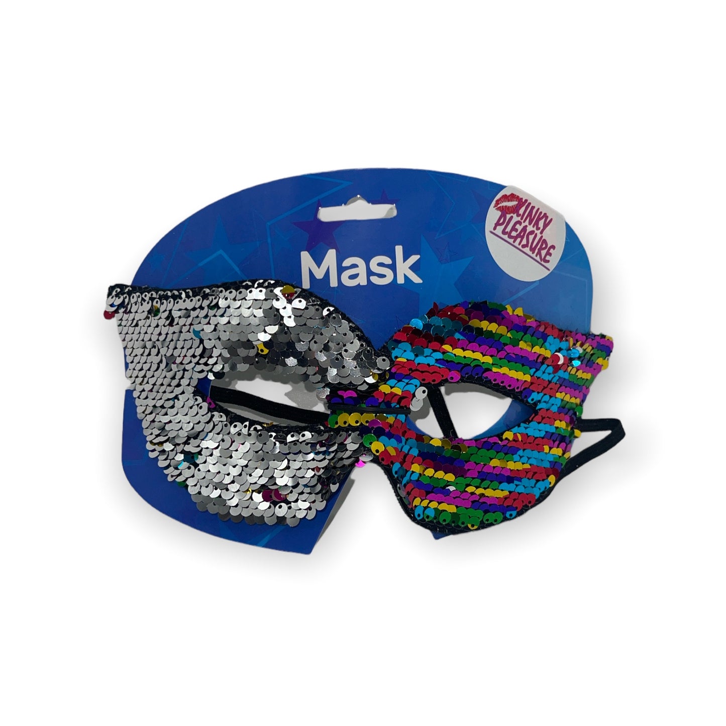 Oogmasker Omkeerbare Pailletten Regenboog Kleuren