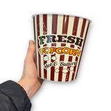 Popcornschüssel für Mikrowelle und Backofen - 18 cm
