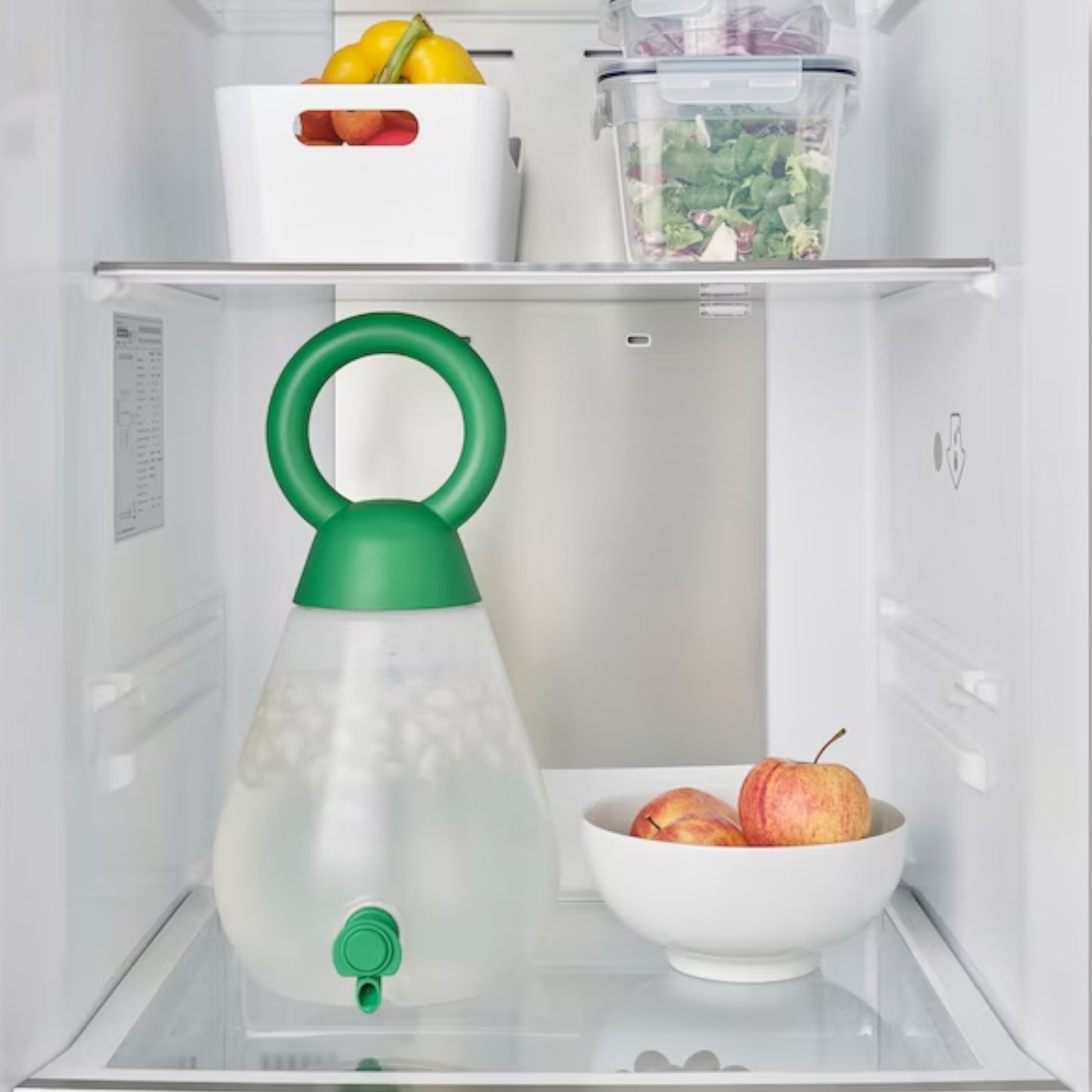 Festive Jug with Tap for Fruity Drinks 4 Liters