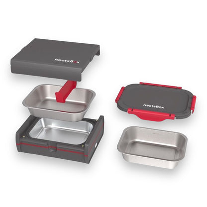 Faitron HeatsBox Pro - Elektrische Lunchbox voor Warme Maaltijden