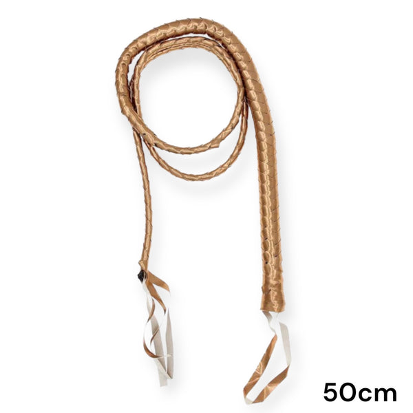 Zweep 50 cm Goud