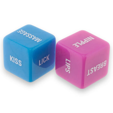 Love Dice With Text – Erotische Dobbelstenen Set