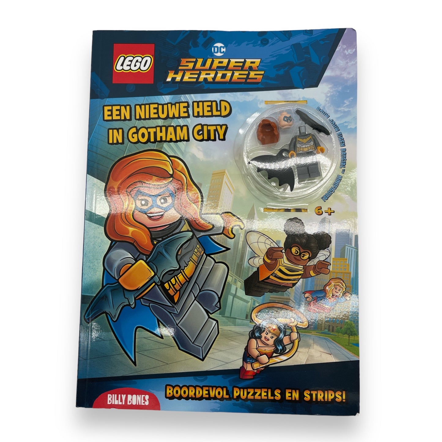 Lego Super Heroes DC Tijdschrift Nederlands Een nieuwe held in Gotham City