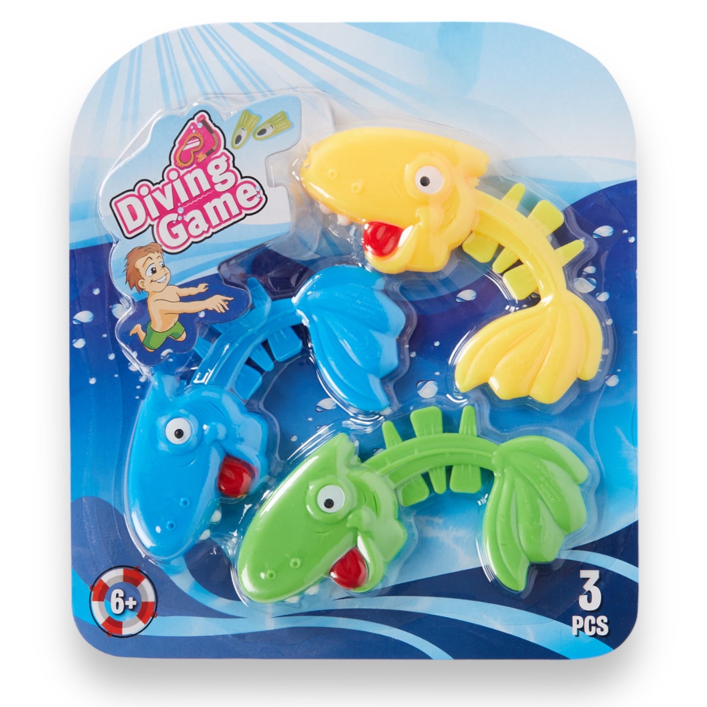 Discover the underwater world with this Dive Fishing set