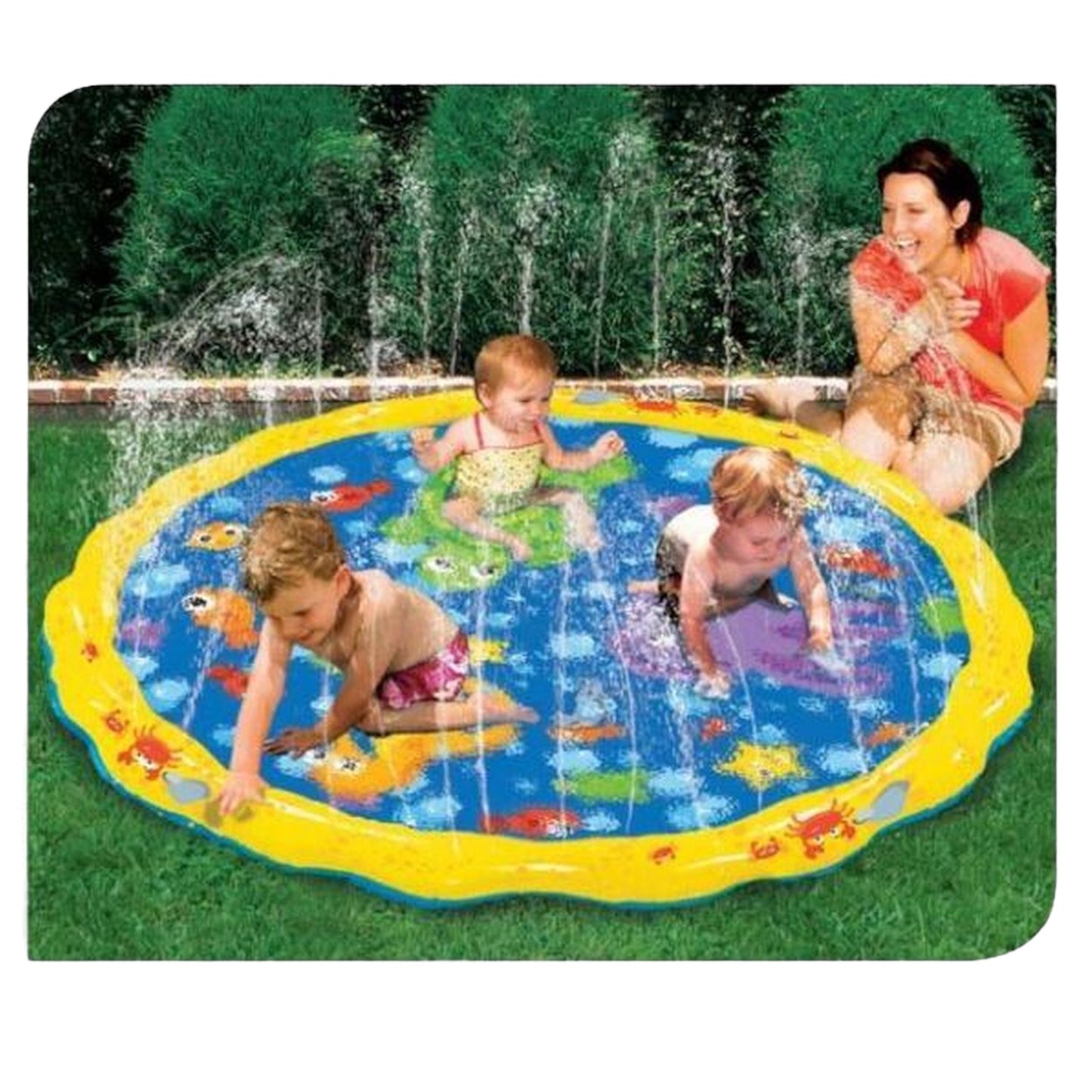 Banzai Sprinkle 'N Splash Waterspeelmat - Perfect voor peuters om op een speelse manier aan water te wennen