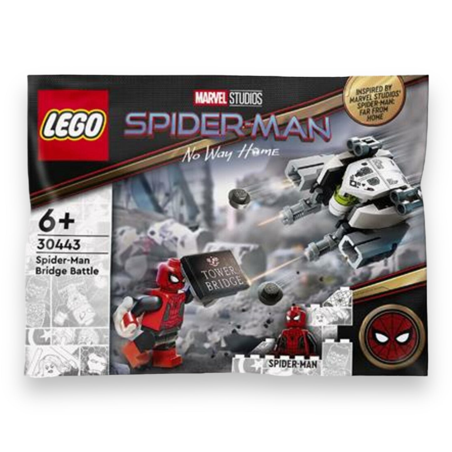 LEGO Marvel Super Heroes 30443 - Spiderman Brug Gevecht (polybag)