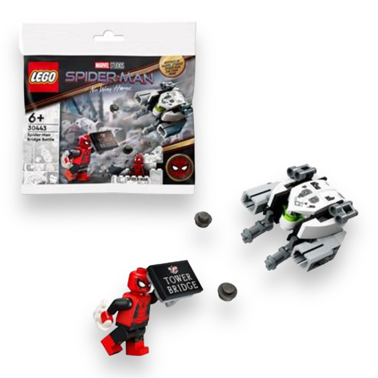 LEGO Marvel Super Heroes 30443 - Spiderman Brug Gevecht (polybag)