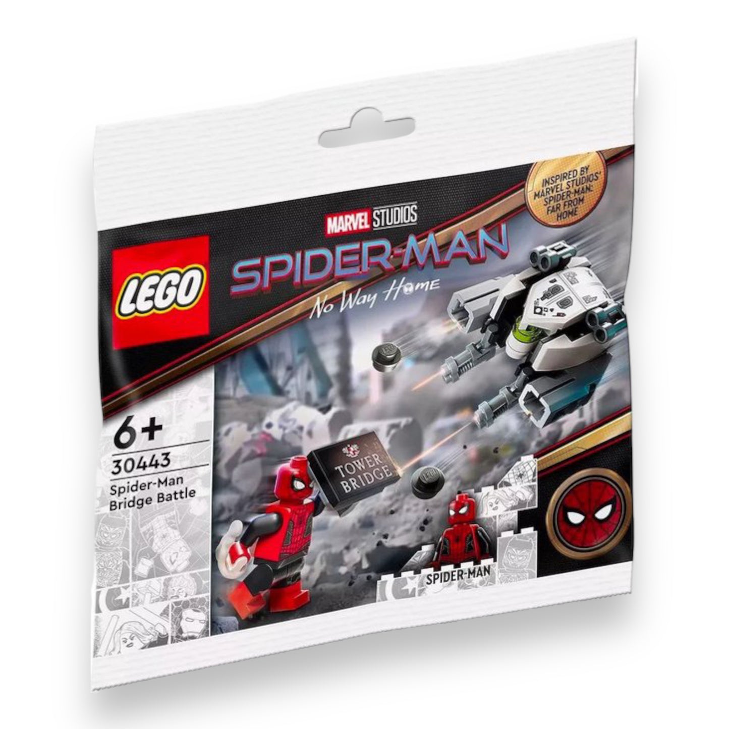 LEGO Marvel Super Heroes 30443 - Spiderman Brug Gevecht (polybag)