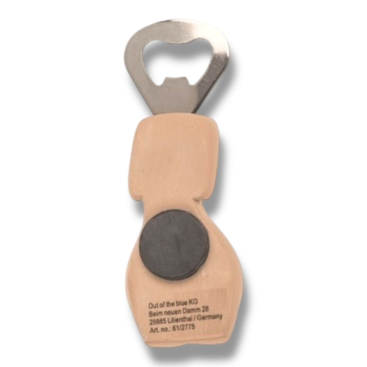 Flesopener “Kiss My Ass” – Met Magnetische Achterkant – Grappige Billenvorm