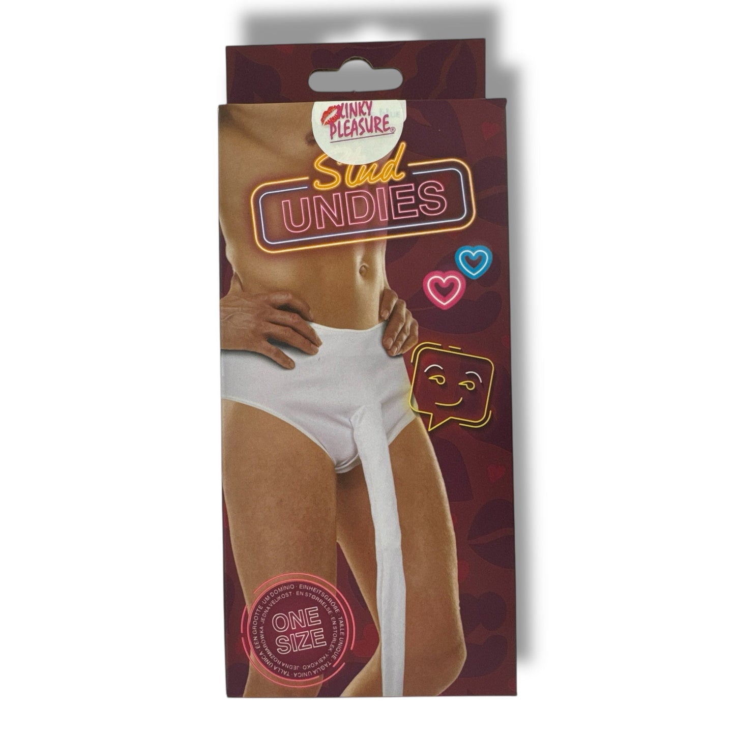 Stud Undies – Grappige Slip met Nepflap – One Size