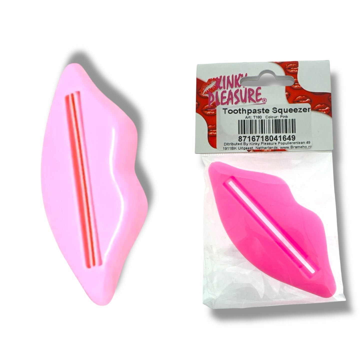 Lip Tube Squeezer – Grappige Lippen Uitknijper voor Tubes – in 2 Kleuren