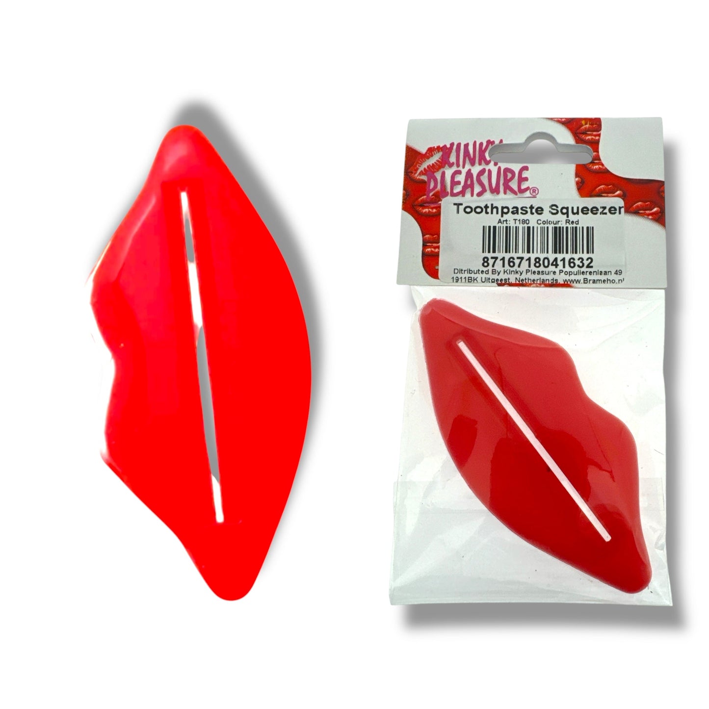 Lip Tube Squeezer – Grappige Lippen Uitknijper voor Tubes – in 2 Kleuren