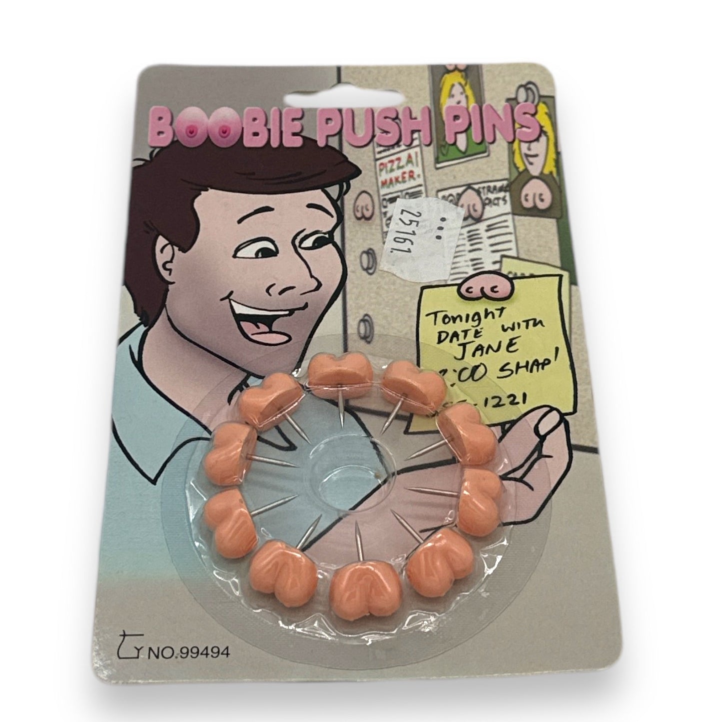 Boobie Punaises - Grappige Push Pins - 10 Stuks