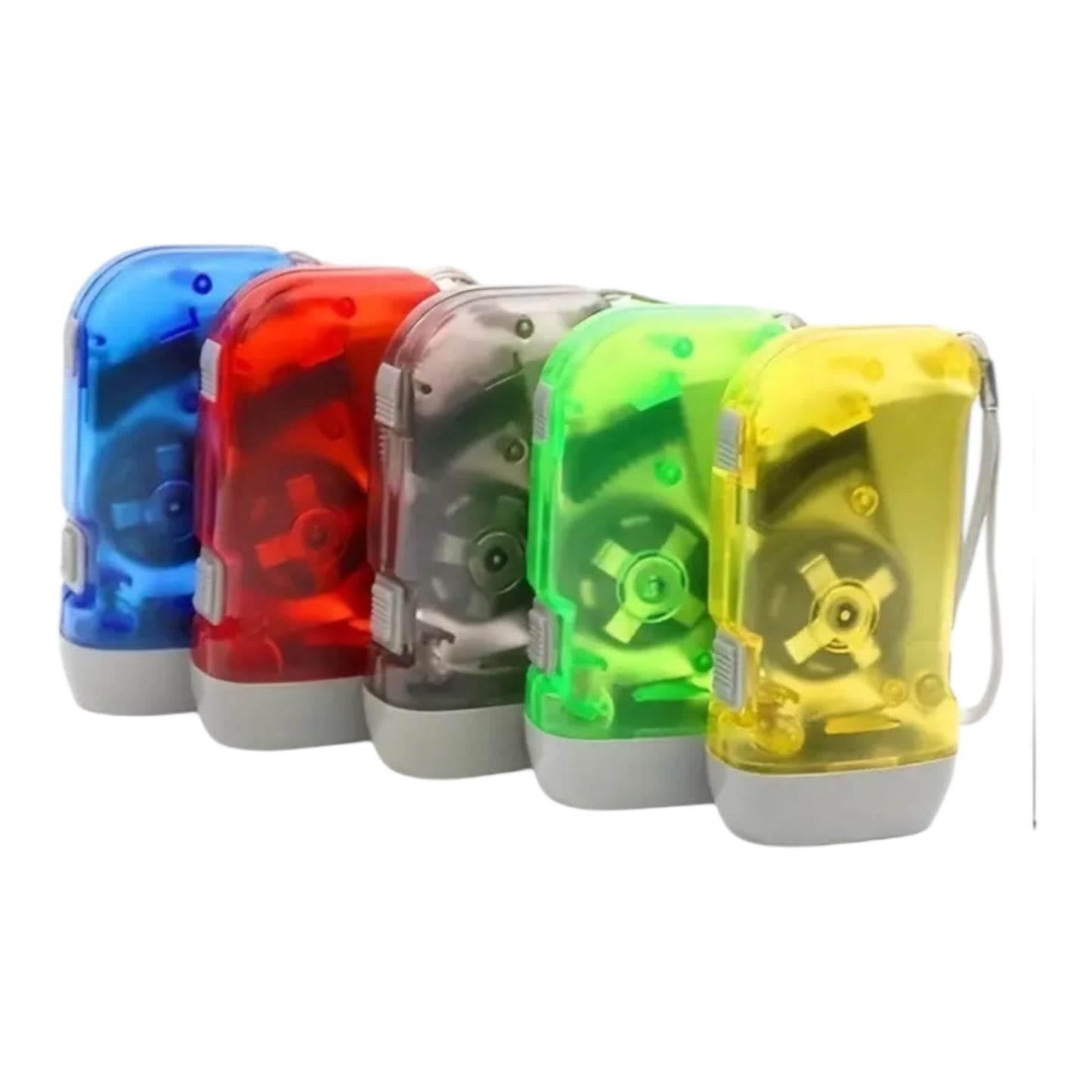 Mini LED Zaklamp – Oplaadbaar met Handzwengel (3 Kleuren)