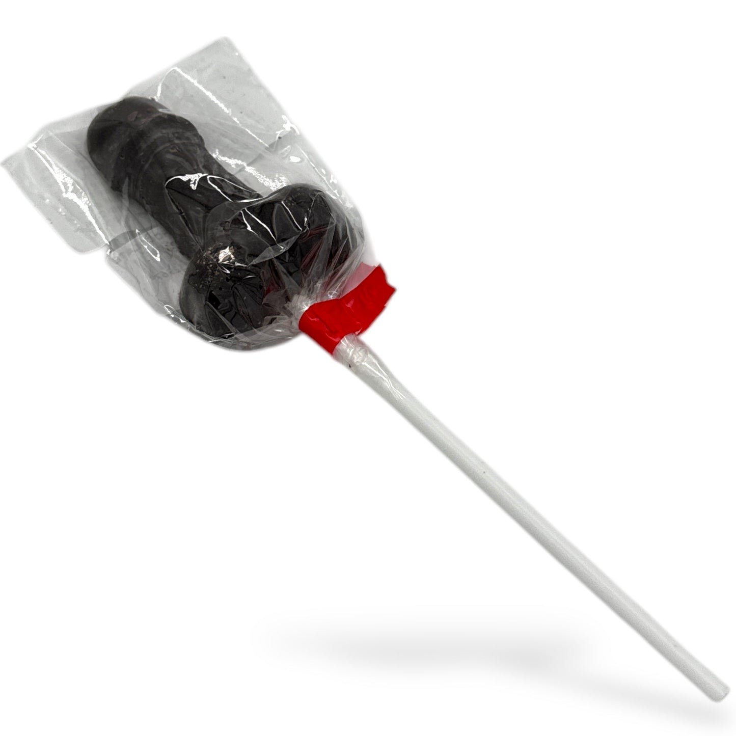 Chocolade Lolly in de Vorm van een Penis - Zwart