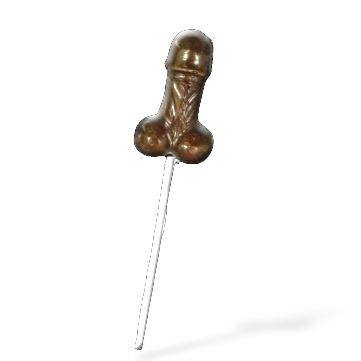 Chocolade Lolly in de Vorm van een Penis - Zwart