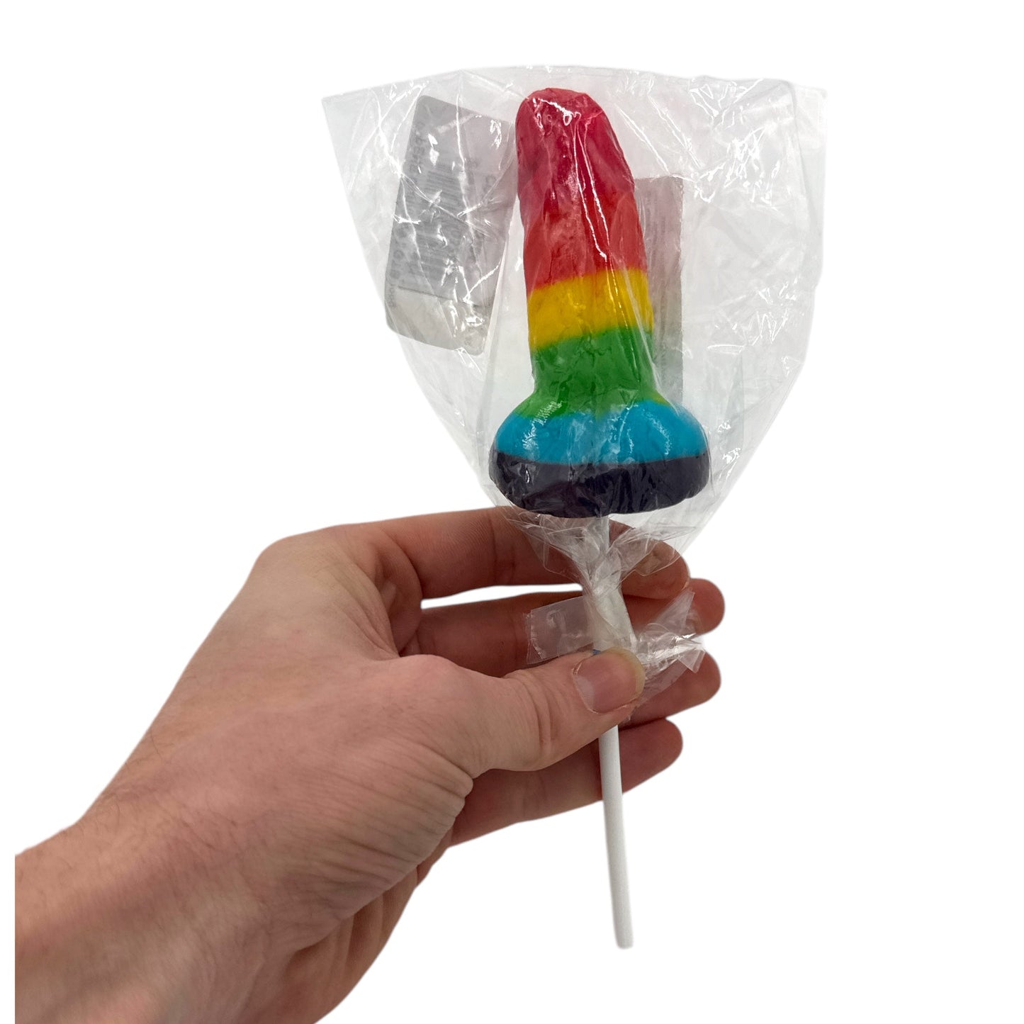 Regenboog Lolly - Penisvormig - Ideaal voor LHBTQ+ Feesten