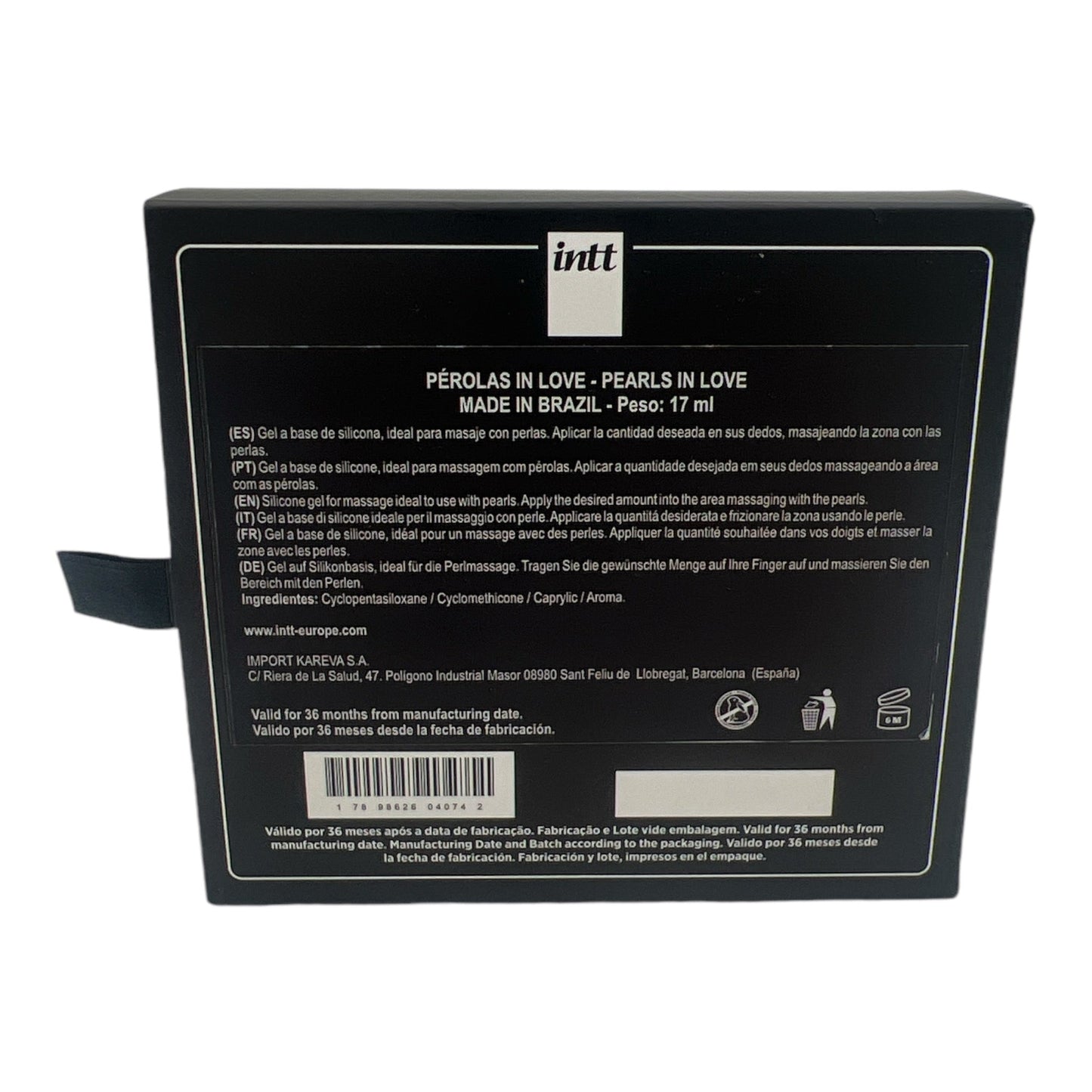 Parels Ketting met Massageolie - 30ml