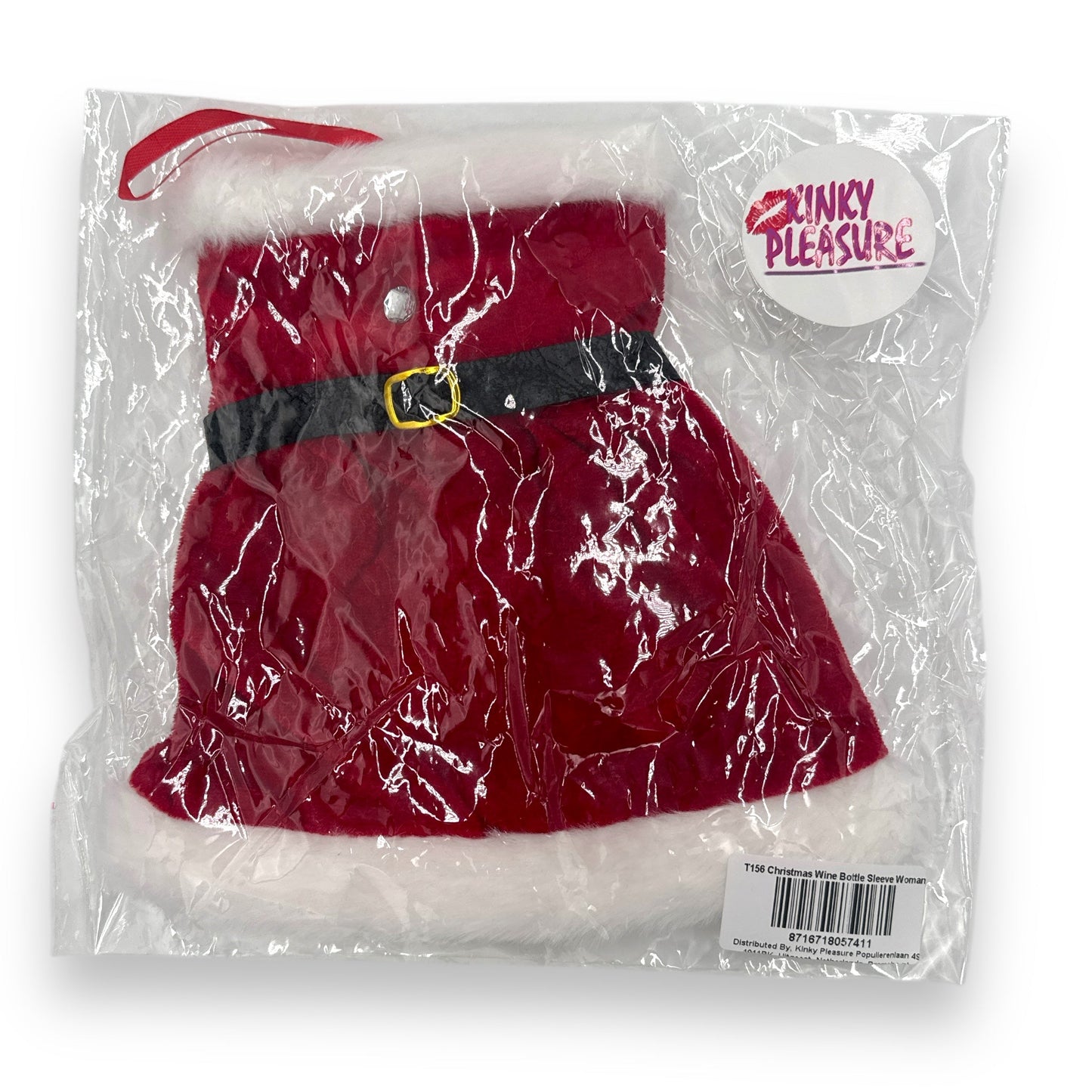 Kerst Wijnfles Hoezen – Santa & Mrs. Claus Set | Fles Decoratie
