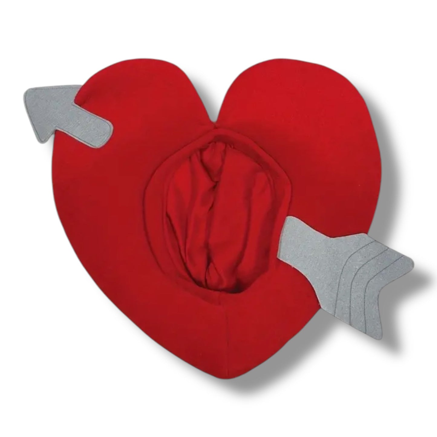 Cupido Valentine Masker – Hartvormig Hoofdstuk met Pijl | Valentijn Accessoire