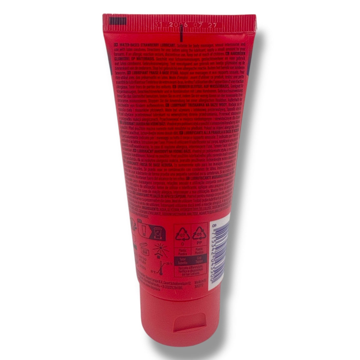 Aardbeien Glijmiddel Waterbasis 100 ml – Veilig & Smakelijk