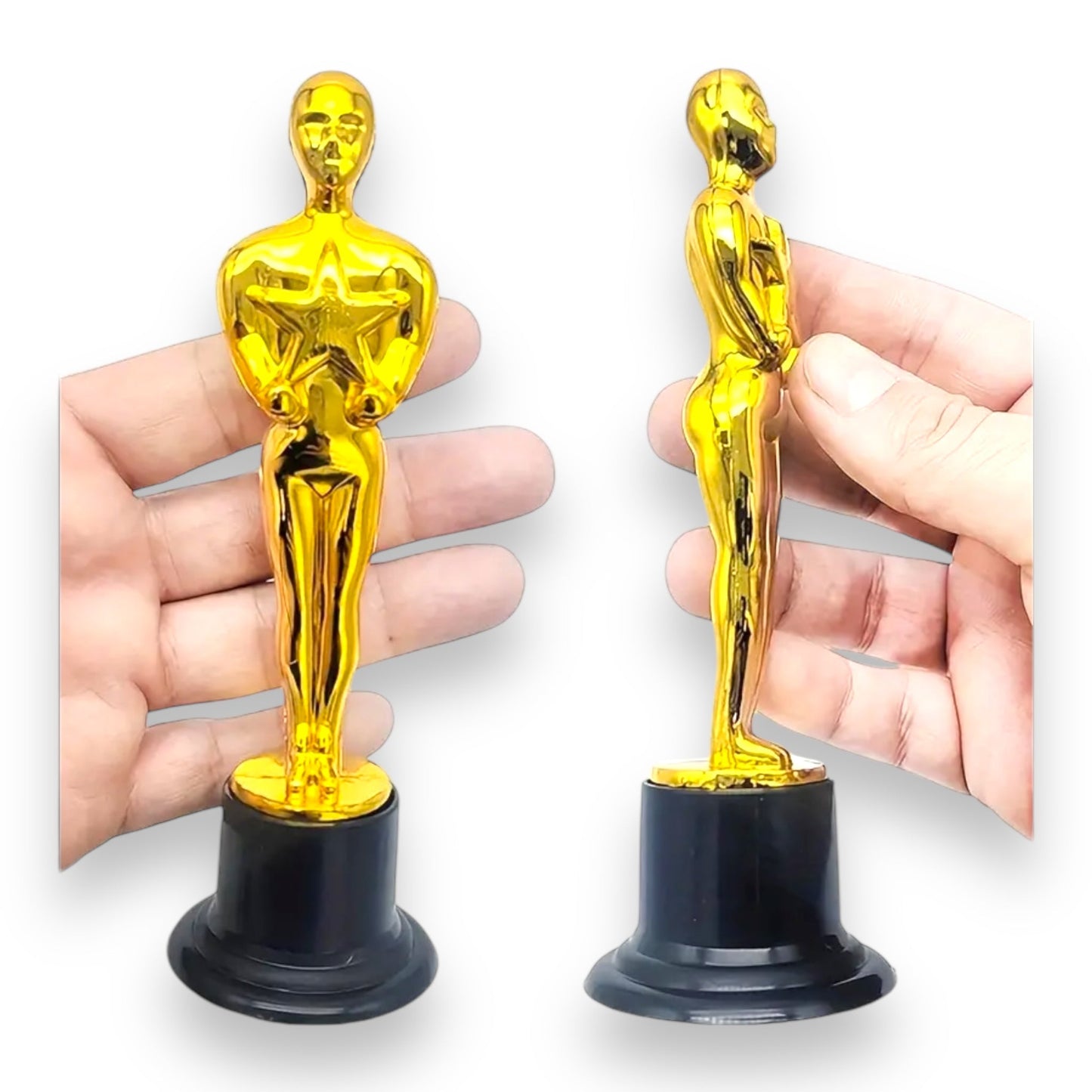 Gouden Award Trofee - 15x5 cm - Grappige Feestprijs