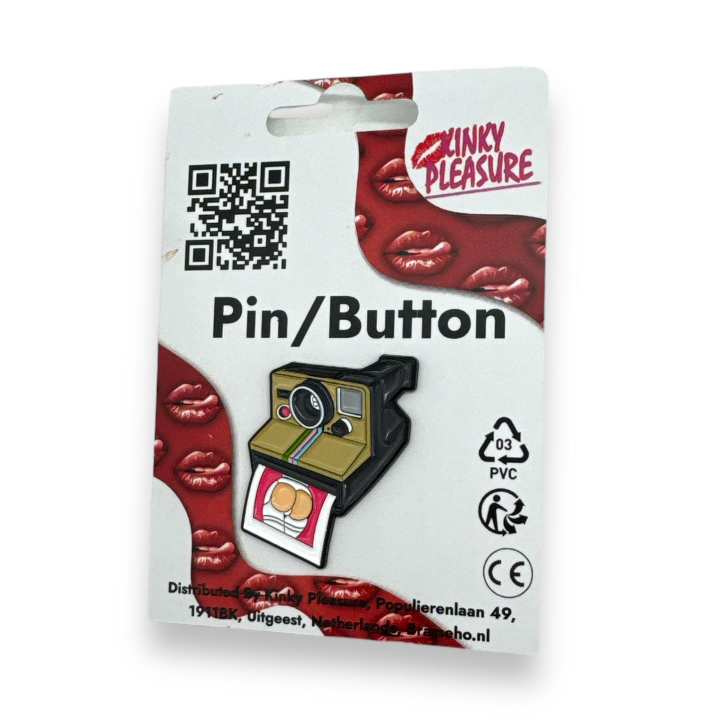 Polaroid Butt Pin – Grappige Camera Speld